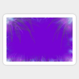 Purple Fantasy of Ethereal Wispy Dreams Sticker